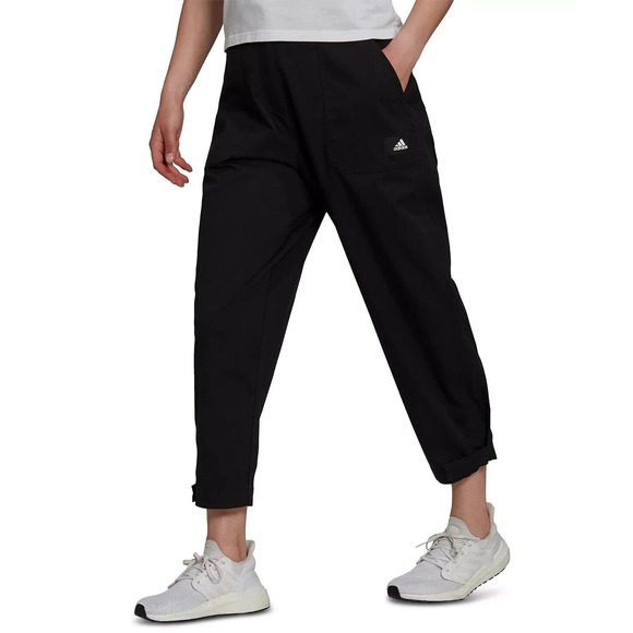 adidas Pants - Adidas Womens Twill High-Rise Pants Black XS NWT